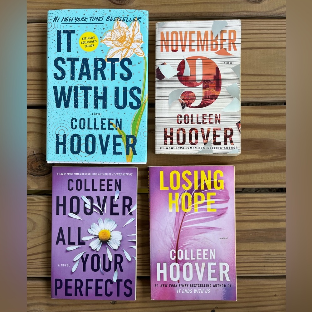 4 Book bundle Colleen Hoover